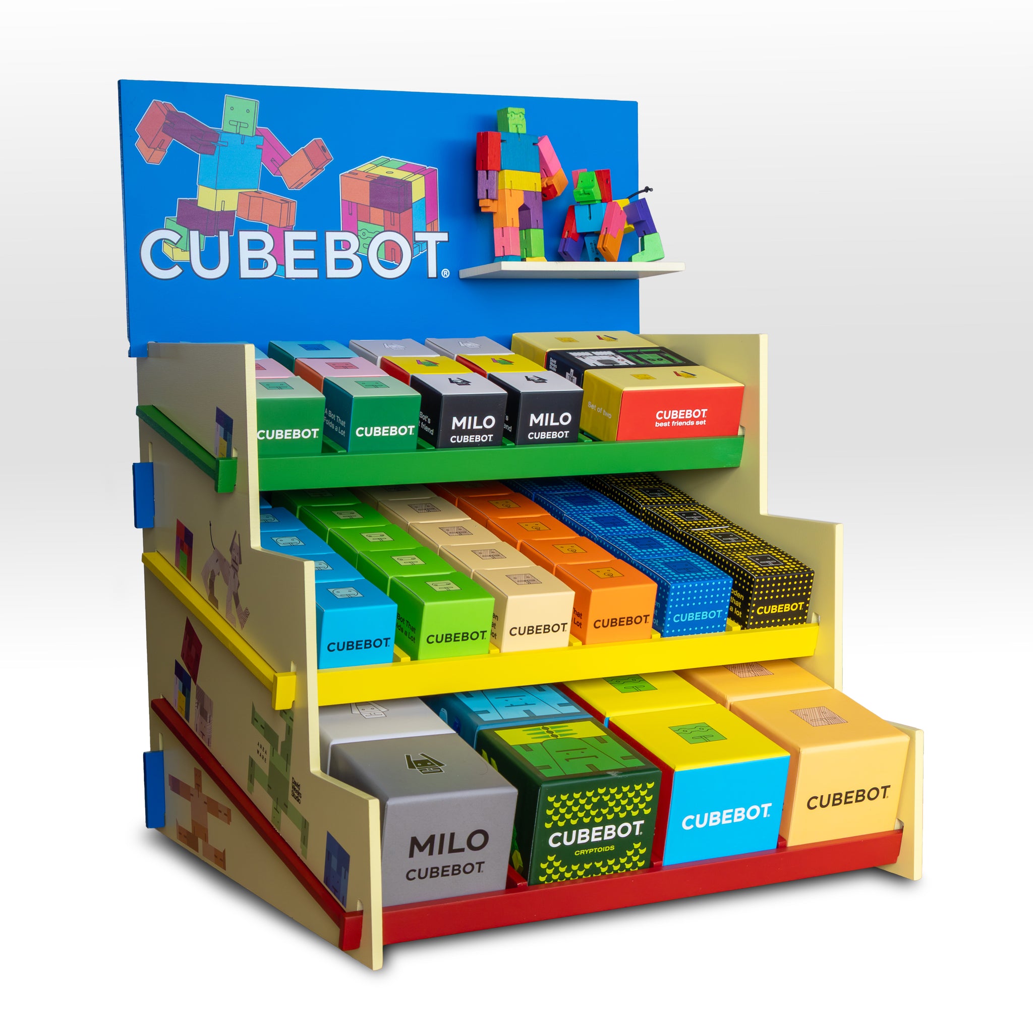 Cubebot Deluxe Display
