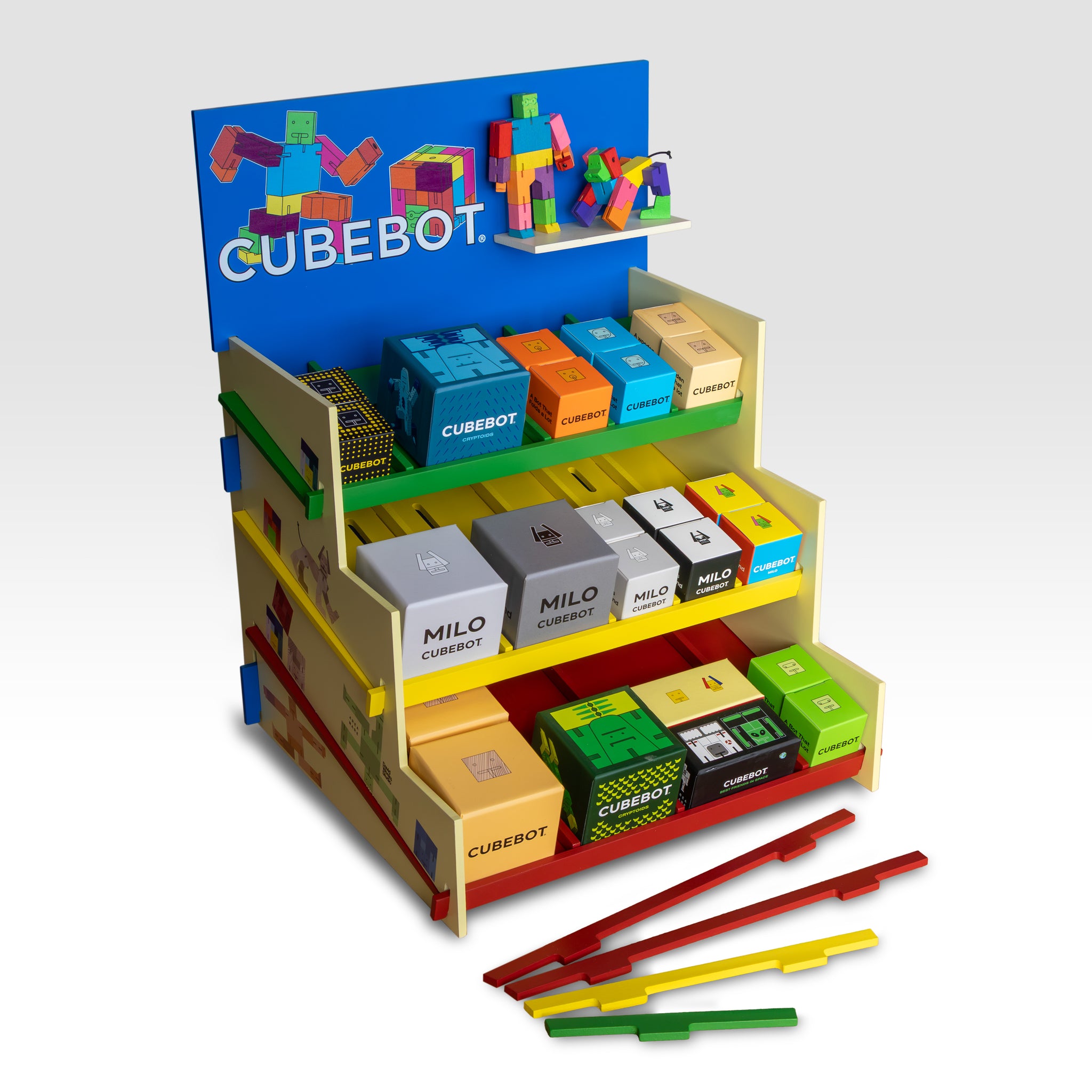 Cubebot Deluxe Display