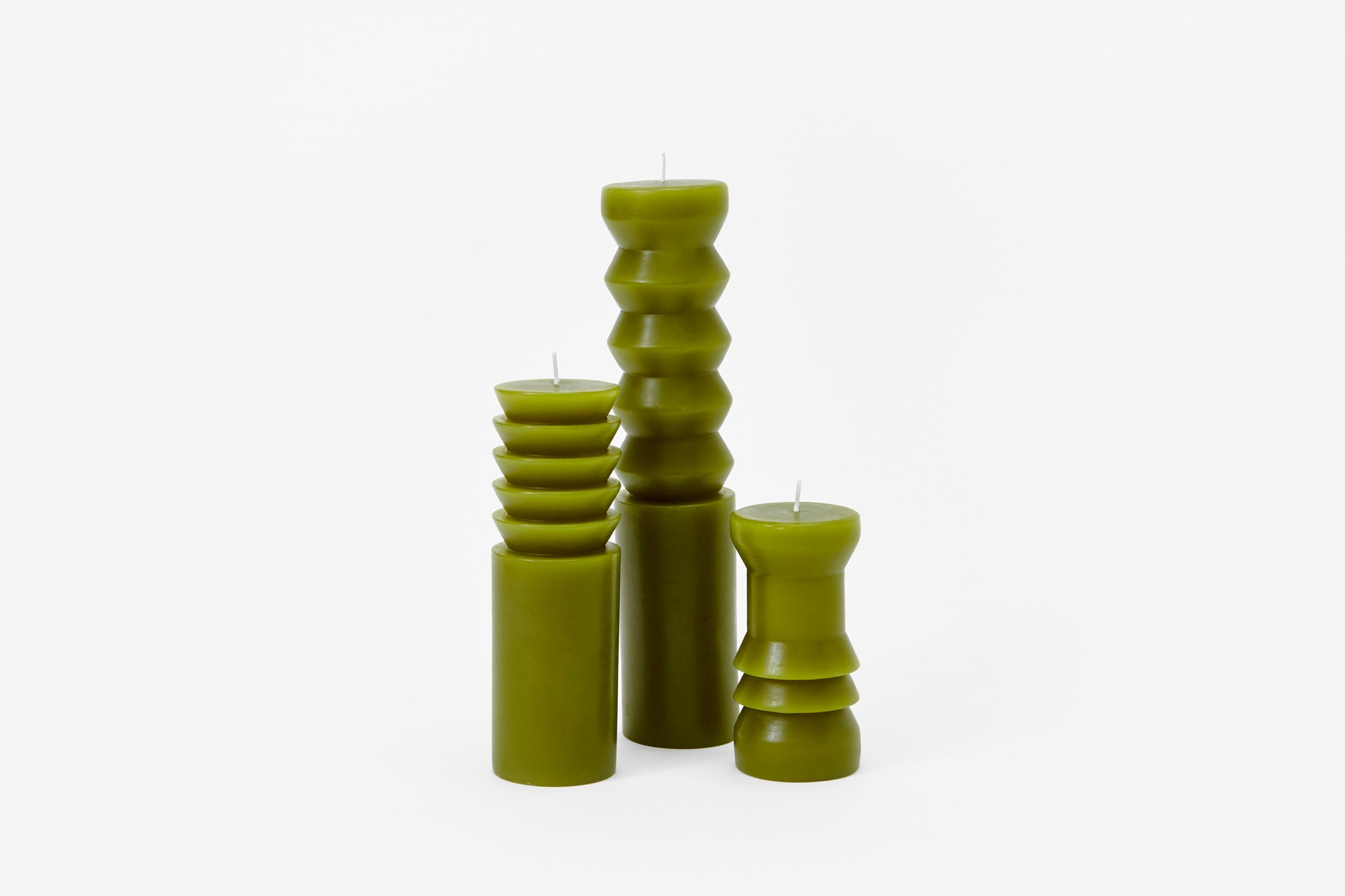 Totem Candles - Small Moss (MOQ: 4)